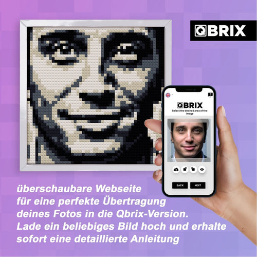 Qbrix – Qbrix Fotokonstruktor Original | 3D Holzpuzzle - Lama Welt