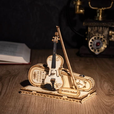Robotime – Violine | 3D Holzpuzzle