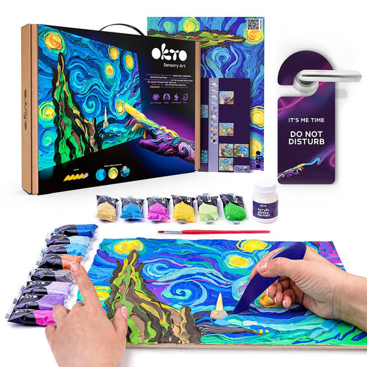 DIY 3D Malerei kreatives Set ”Sternennacht”  30*40 сm