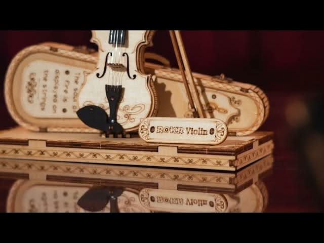 Robotime – Violine | 3D Holzpuzzle