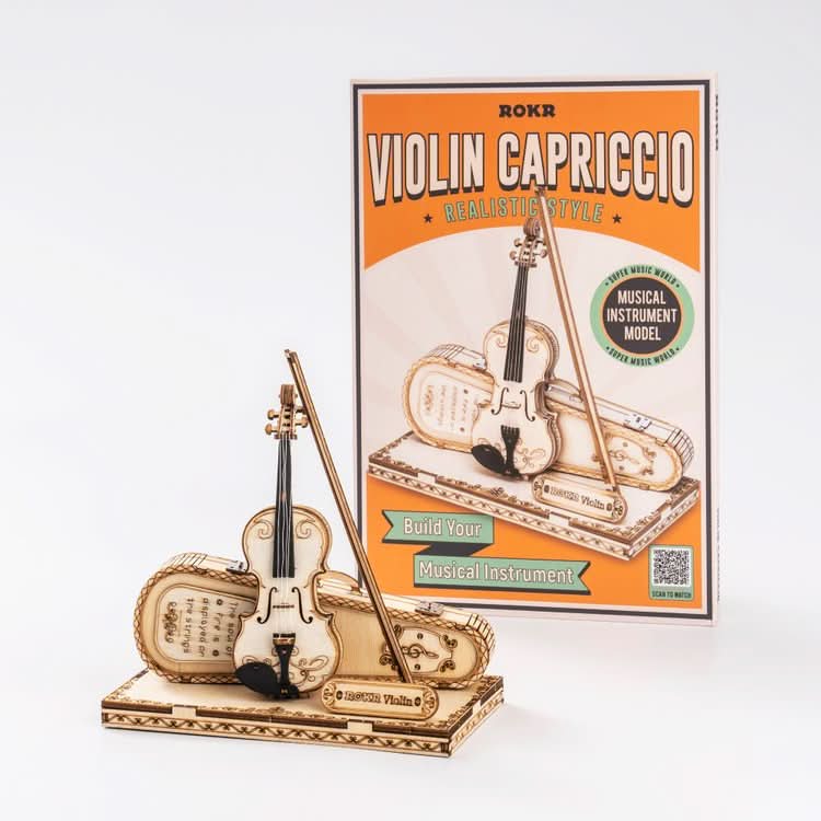 Robotime – Violine | 3D Holzpuzzle