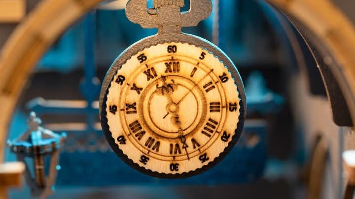 Robotime – Zeitreise | 3D Holzpuzzle