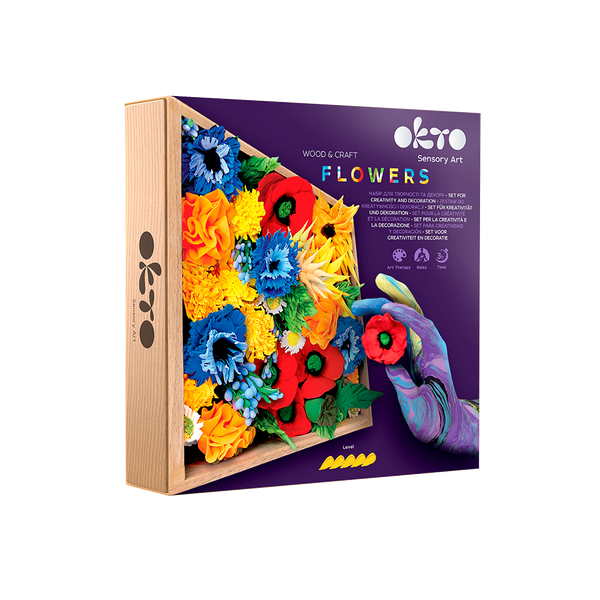 OKTO – Wood&Craft Diy Blumen Tm Okto 21*21 Cm Freiheit | 3D Holzpuzzle