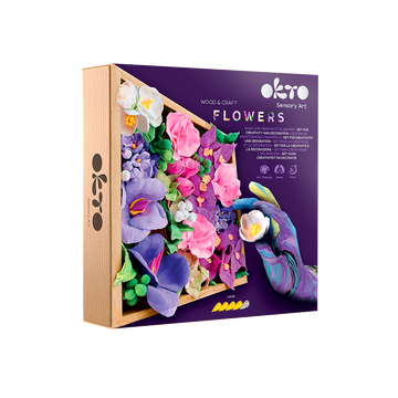 Wood&Craft DIY Blumen TM OKTO 21*21 cm Inspiration