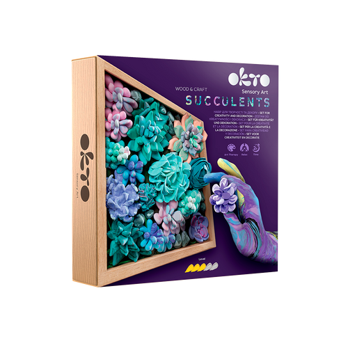 OKTO – Sukkulenten Zärtlichkeit | 3D Holzpuzzle