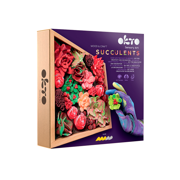 OKTO – Sukkulenten Leidenschaft | 3D Holzpuzzle