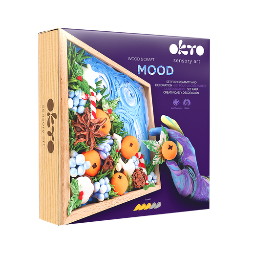 Wood&Craft DIY Mood TM OKTO 21*21 cm Freude