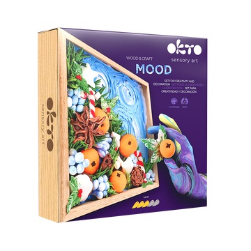 Wood&Craft DIY Mood TM OKTO 21*21 cm Freude