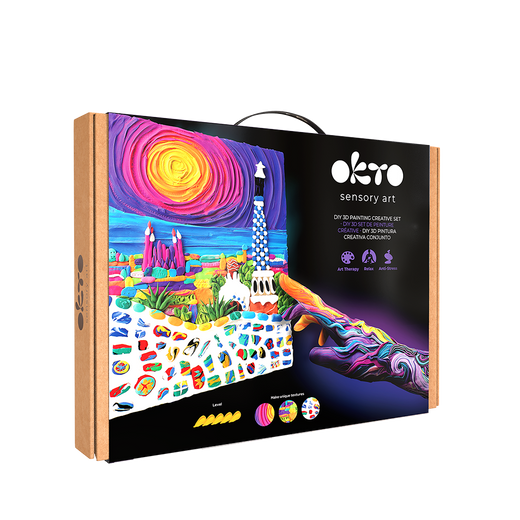 DIY 3D Malerei TM OKTO 30*40 cm #Park Guell. Barcelona