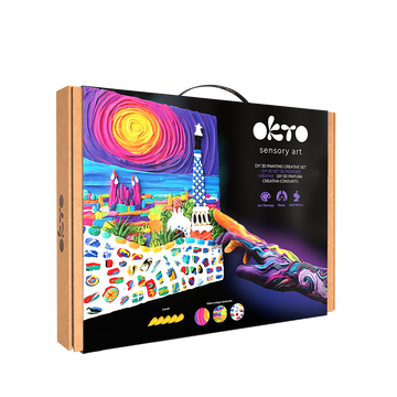 DIY 3D Malerei TM OKTO 30*40 cm #Park Guell. Barcelona