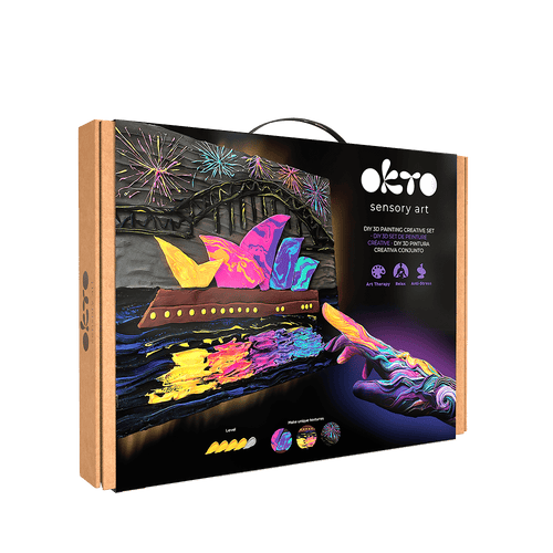 OKTO – Diy 3D Malerei Tm Okto 30*40 Cm #Operahaus, Sydney | 3D Holzpuzzle