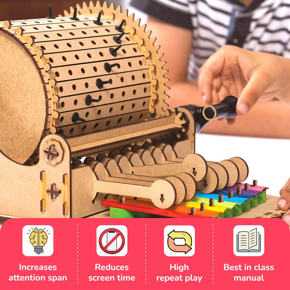 Smartivity – Musikmaschine | 3D Holzpuzzle