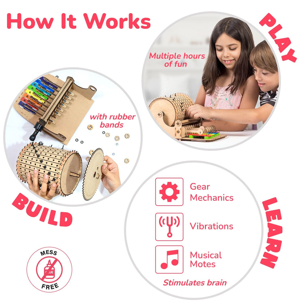 Smartivity – Musikmaschine | 3D Holzpuzzle