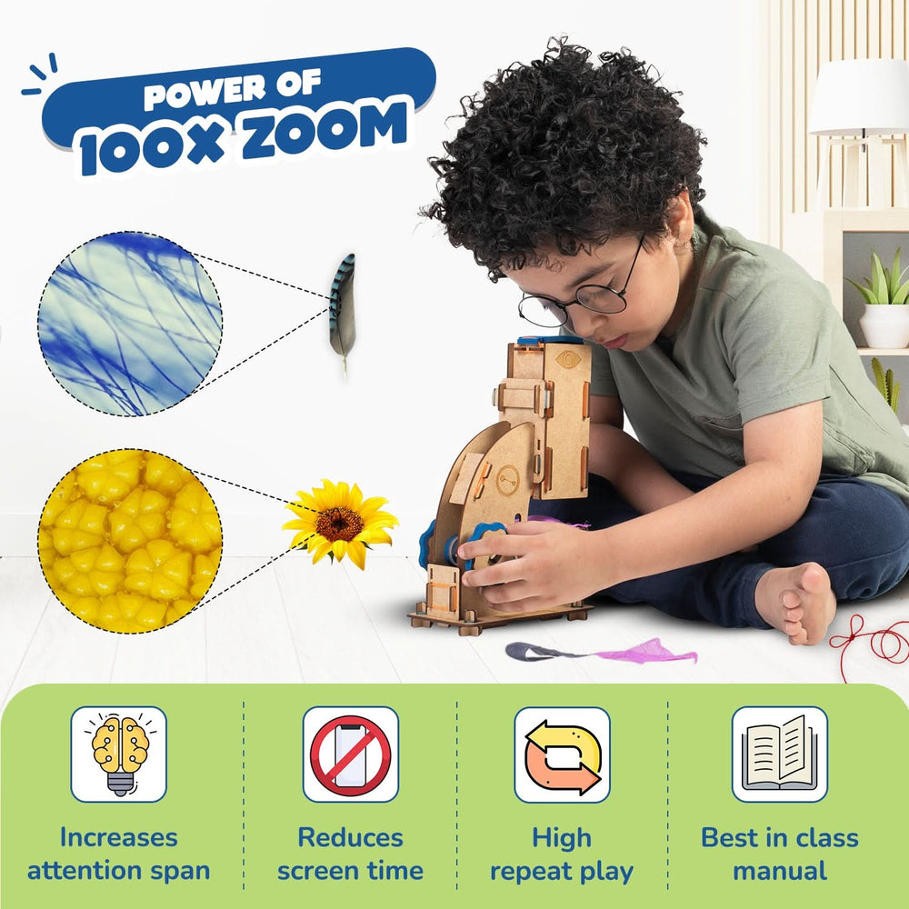 Smartivity – Mikroskop | 3D Holzpuzzle