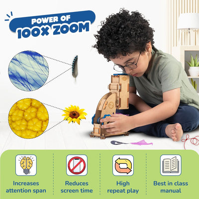 Smartivity – Mikroskop | 3D Holzpuzzle