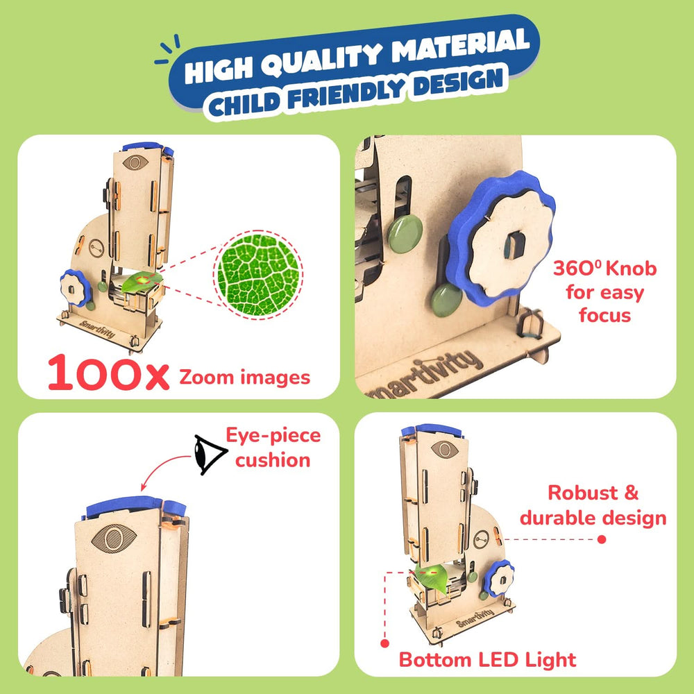 Smartivity – Mikroskop | 3D Holzpuzzle