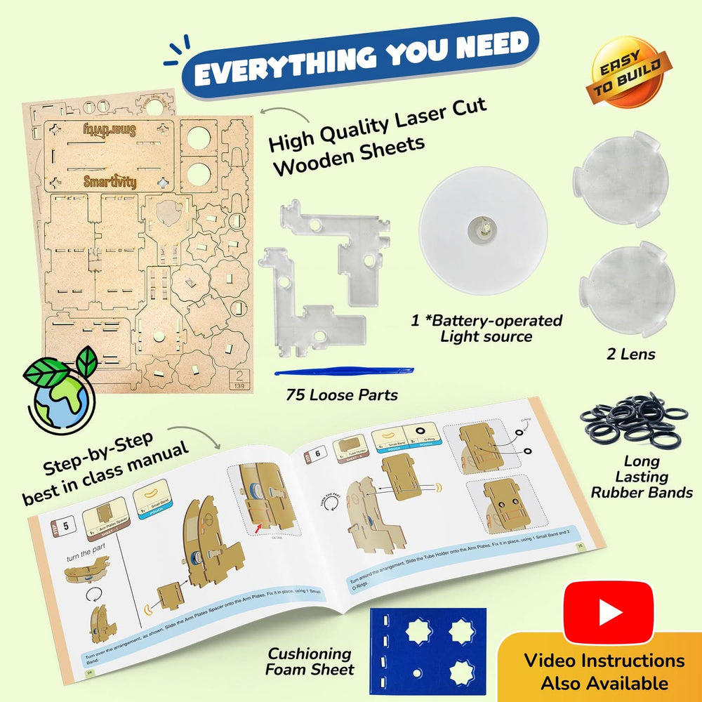 Smartivity – Mikroskop | 3D Holzpuzzle