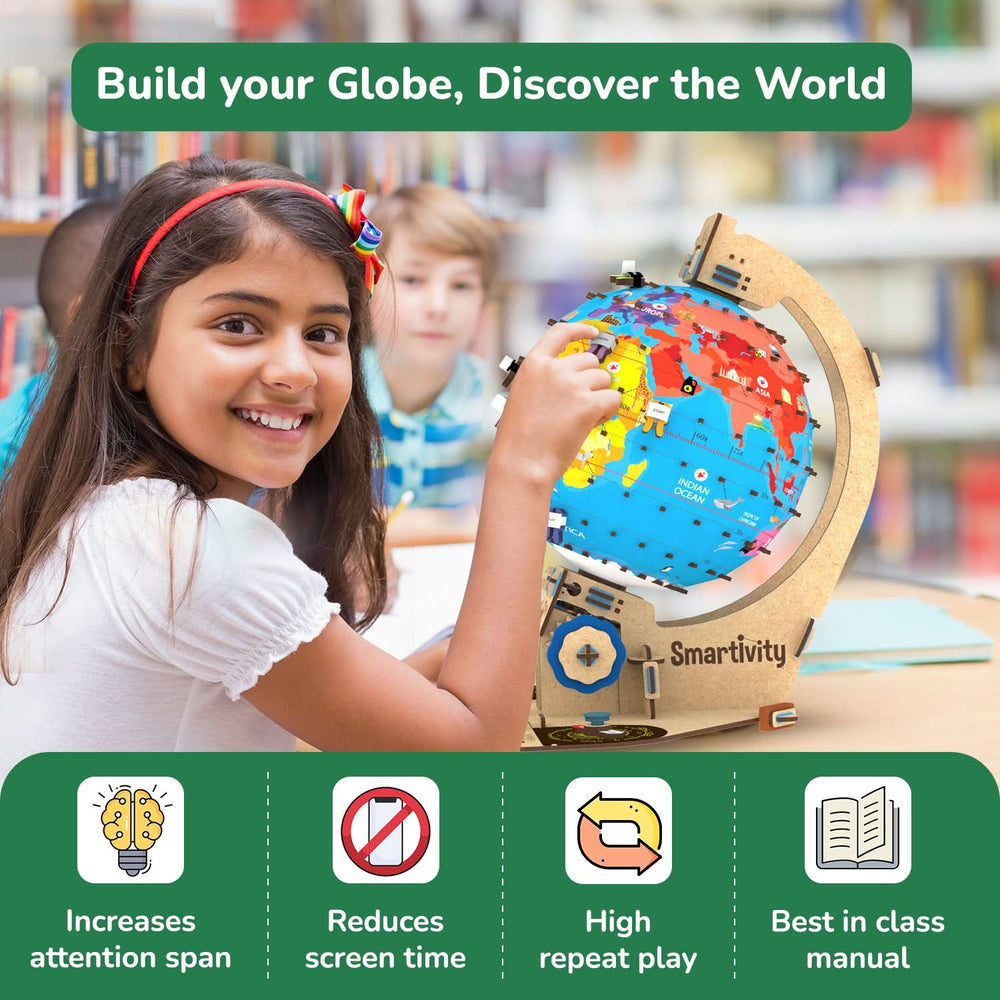 Smartivity – Globetrotter | 3D Holzpuzzle