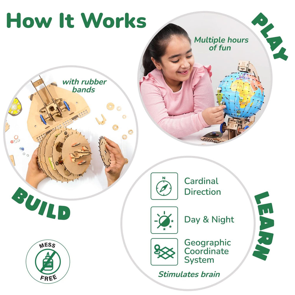 Smartivity – Globetrotter | 3D Holzpuzzle
