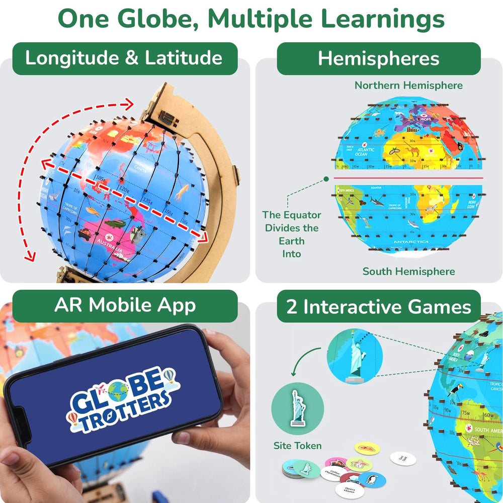 Smartivity – Globetrotter | 3D Holzpuzzle