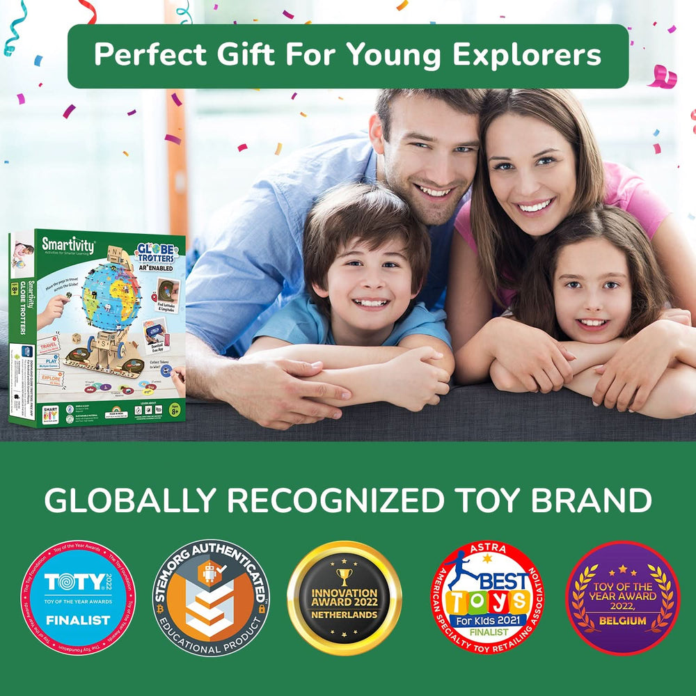 Smartivity – Globetrotter | 3D Holzpuzzle