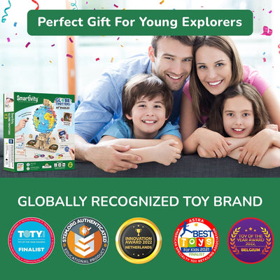 Smartivity – Globetrotter | 3D Holzpuzzle
