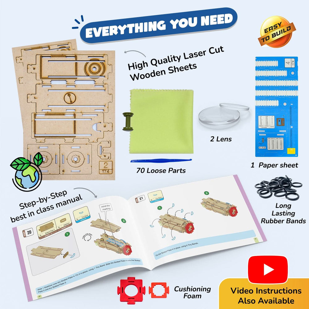Smartivity – Teleskop | 3D Holzpuzzle