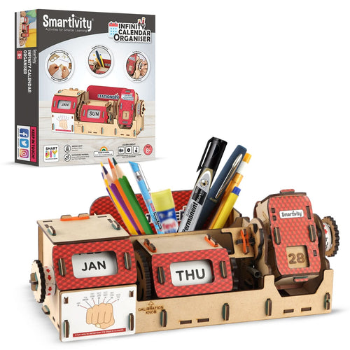 Smartivity – Unendlicher Kalender-Organizer | 3D Holzpuzzle
