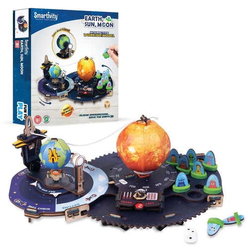 Smartivity – Erde, Sonne, Mond | 3D Holzpuzzle