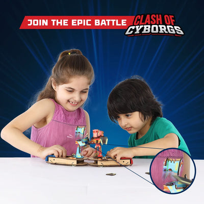 Smartivity – Steam Warriors: Kampf Der Cyborgs | 3D Holzpuzzle