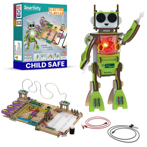 Smartivity – Elektro-Spiel-Labor | 3D Holzpuzzle