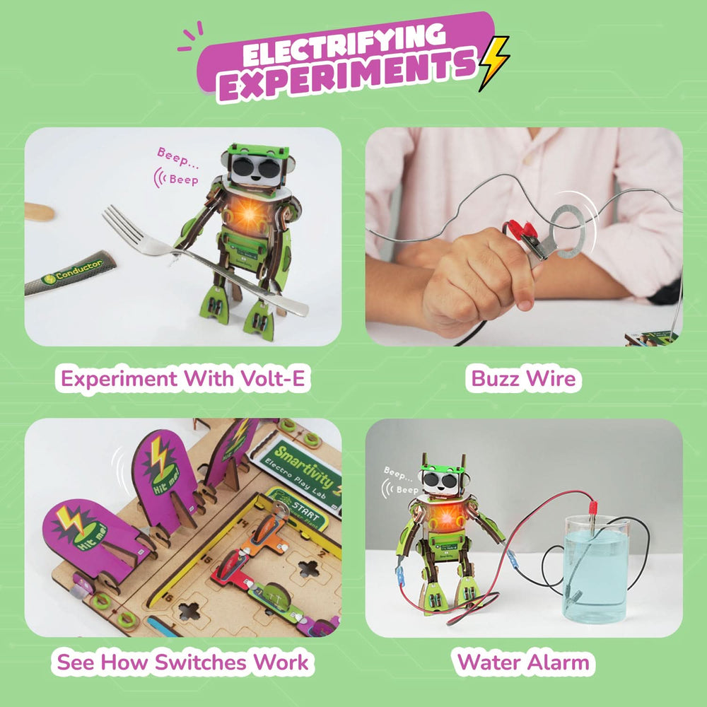 Smartivity – Elektro-Spiel-Labor | 3D Holzpuzzle