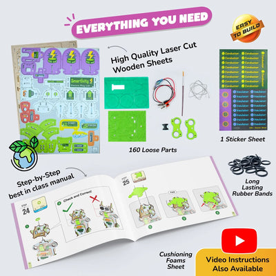 Smartivity – Elektro-Spiel-Labor | 3D Holzpuzzle