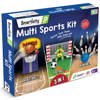 Smartivity – Multisport-Kit | 3D Holzpuzzle