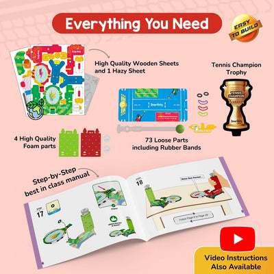 Smartivity – Mini Tennis | 3D Holzpuzzle