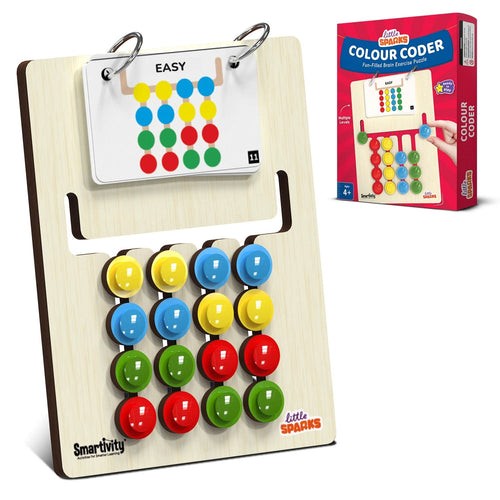 Smartivity – Farb-Coder | 3D Holzpuzzle