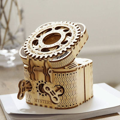 Robotime – Schatztruhe | 3D Holzpuzzle