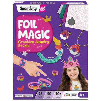 Smartivity – Folienmagie - Kreatives Schmuckstudio | 3D Holzpuzzle