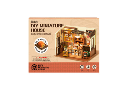 Robotime – Beckas Backhaus | 3D Holzpuzzle