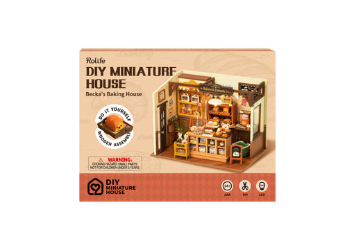 Robotime – Beckas Backhaus | 3D Holzpuzzle