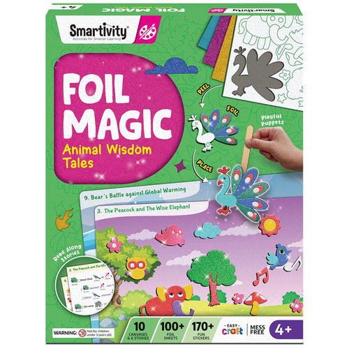 Smartivity – Folienmagie - Geschichten Der Tierweisheit | 3D Holzpuzzle