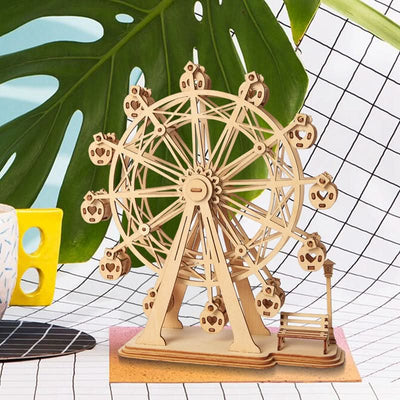 Robotime – Riesenrad | 3D Holzpuzzle
