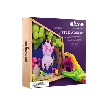 Wood&Craft DIY "Little Worlds" TM OKTO 21*21 cm Mama-Troll