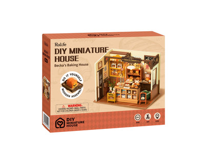 Robotime – Beckas Backhaus | 3D Holzpuzzle