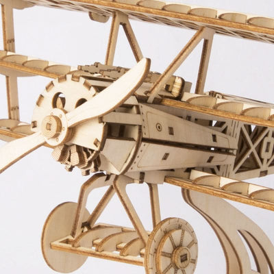 Robotime – Flugzeug | 3D Holzpuzzle
