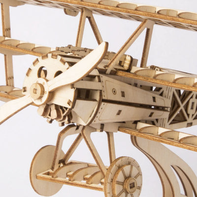 Robotime – Flugzeug | 3D Holzpuzzle