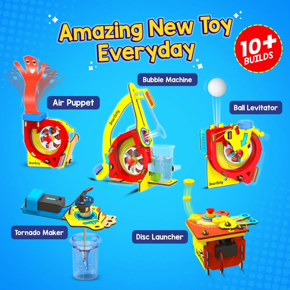 Smartivity – Motor Gadgets | 3D Holzpuzzle