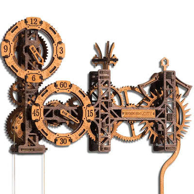Steampunk Gearworks Wanduhr
