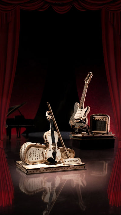 Robotime – Violine | 3D Holzpuzzle