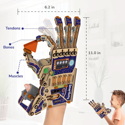 Smartivity – Mechanische Hand | 3D Holzpuzzle